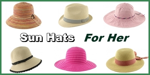 Complete Range of Womens Sun Hats